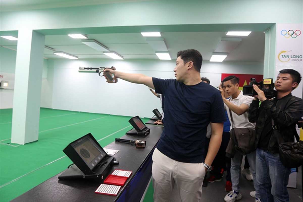 Lần đầu Việt Nam tổ chức Giải đấu mang tên tượng đài Bắn súng thế giới - Jin Jong Oh